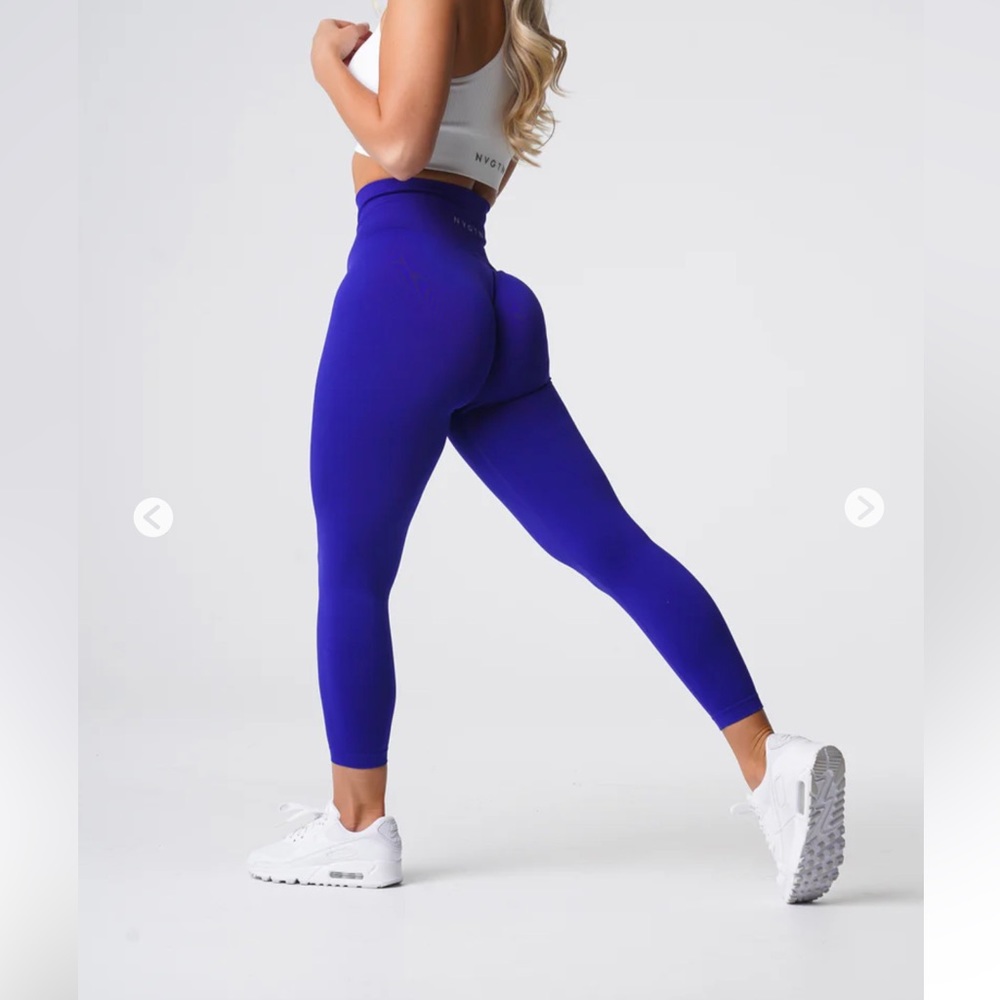 NVGTN Cobalt Solid Seamless Leggings
